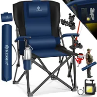 Kesser KESSER® Campingstuhl faltbar bis 160 kg Angelstuhl Faltstuhl