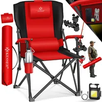 Kesser KESSER® Campingstuhl faltbar bis 160 kg Angelstuhl Faltstuhl