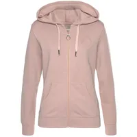 Bench. loungewear Kapuzensweatjacke Damen altrosa Gr.44/46