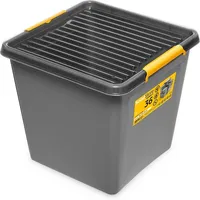 Konzept Aufbewahrungsbox mit Deckel 36 L – inkl. beschriftbaren