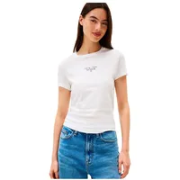 Tommy Hilfiger Tommy Jeans Damen T-Shirt Kurzarm Slim Logo