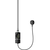 Luxebath Heizstab 600W Schwarz mit Thermostat und Digitalanzeige, Elektronischer