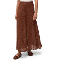 Zero Maxirock aus Spitze in cappuccino, | Gr.: 34