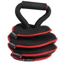 HMS KRM20 Kettlebell Verstellbare Kettlebell 20 lbs schwarz