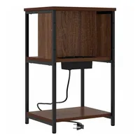 VidaXL Nachtschrank 40 x 40 x 61 cm Braun