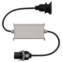 SECORÜT 40520 Anhänger Adapter [Anhänger-Steckdose 15polig - Anhänger Stecker