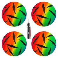 Best Sporting PVC Ball Rainbow, 22 cm, Blitz, 4