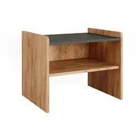 Vicco Sitzbank, Roman, Goldkraft Eiche/Anthrazit, 53.5 x 41.1 cm