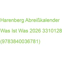 Harenberg Abreißkalender Was ist Was 2026