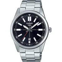 Casio Collection Schwarz Silber 41 mm