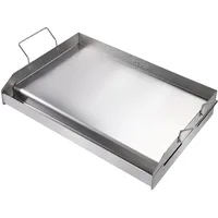 Vevor Grillplatte 58,7 x 39,5 cm Edelstahl