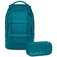 Satch PACK Deep Petrol 2-teilig in Blau | Gr.: