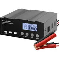 Qoltec Intelligentes Mikroprozessor-ladegerät 12V 12,6V 24V Gleichrichter mit Reparaturfunktion