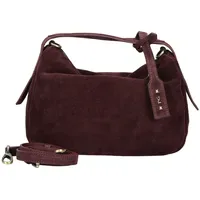 Nero Giardini Henkeltasche Veloursleder Dark Brown