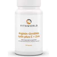 VITA-WORLD Arginin-Ornithin-Lysin Plus C+Zink Kapseln