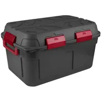 SUNWARE SAFARI schwarz - wasserdichte Aufbewahrungsbox 130 Liter Griff