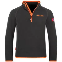 TROLLKIDS Fleecepullover Nordland Outdoor unisex schwarz 176