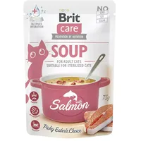Brit Cat Soup mit Lachs 30 x 75 g