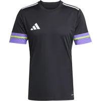 Adidas Squadra 25 Fußballtrikot Herren JW5186 - black/purple rush/semi