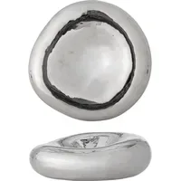 Bloomingville Shine Schale, Silber, Steingut