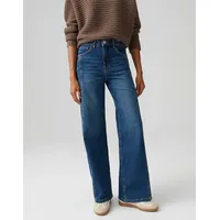 Opus Weite Jeans im 5-Pocket-Design, Jeansblau, 42/31