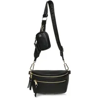 Steve Madden Bauchtasche onesize Schwarz / Gold