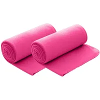 Wometo 2er Set Polar- Fleecedecke 130x160 ca. 400g mit