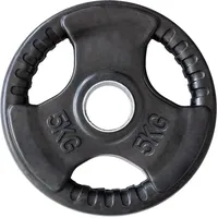 HMS TOK Olympiascheibe Hantelscheibe 5 kg schwarz