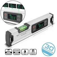 STAHLWERK Digitale Wasserwaage DW-300 ST aus Aluminium mit 300