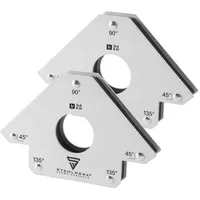 STAHLWERK Magnet-Schweißwinkel 45° x 90° x 135°, 34 kg