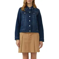 S.Oliver Elastische Slim-Fit-Jeansjacke aus Baumwollmix - 38