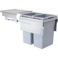 HAILO Abfallsammler 3619471 CE Slide Euro-Cargo 2x 38 Liter