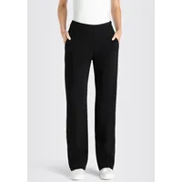 MAC Chiara Hose Straight Fit in Schwarz-D44 / L32