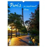 Calvendo Paris, ce supplément d'âme (Calendrier mural 2026 DIN