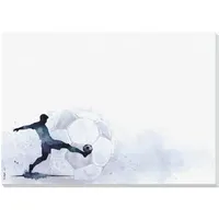 Sigel Schreibtischunterlage Goal Zone hellblau Papier 42,0 x 29,7