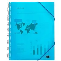 Liderpapel EC13 Sammelmappe Blau A4