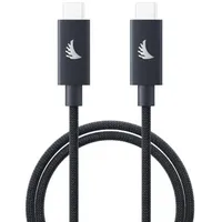 Angelbird USB-C 4.0 Solid FlexTM Kabel Blau Grau 1m