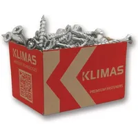 Klimas Spanplattenschr.5x120 Senkkopf hell verz.TORX KLIMAS