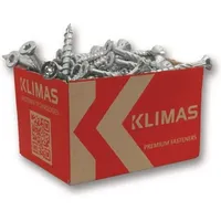 Klimas Spanplattenschr.4x30 Senkkopf hell verz.TORX KLIMAS