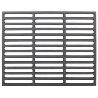 Baumarktplus Grillrost 45x30 cm rechteckig emailliert Rost Grillgitter Gusseisen