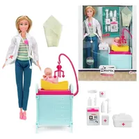 Toi-Toys LAUREN Teenager-Puppe Arzt mit Zubehör ab 3 Jahren