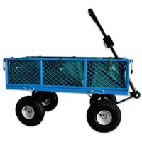 BITUXX Transportwagen Gartenkarre Gartenwagen Handwagen Bollerwagen mit Luftbereifung bis