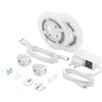 Longlifeled gmbh LED Bettlicht Set mit 2 Bewegungssensoren Ein/Aus