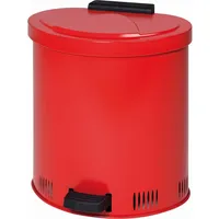 ASECOS Sammelbehälter 50 l,Stahl,rot