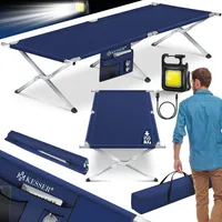 Kesser Campingbett Premium Navyblau 190 x 64 x 44