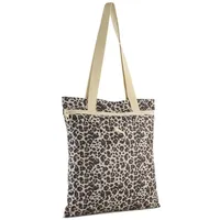 Puma Sporttasche POP Tote TOASTED ALMOND/ ANIMAL AOP