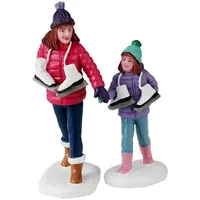 Lemax - Skating Sisters