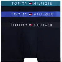 Tommy Hilfiger Herren 3er Pack Boxershorts Trunks mit Logobund,