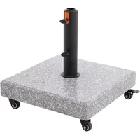 Doppler Schirmständer Granit ca. 50 kg Grau
