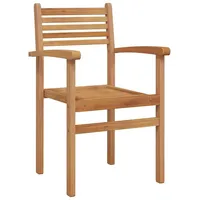 VidaXL Gartenstuhl 55,5 x 55,5 x 90 cm braun